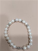 Pulsera Idee Preziose dal 1987 Mujer in Oro blanco Perla IP.BK18B/2P